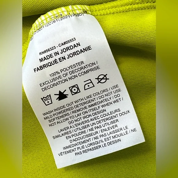 Nike Men's Dri-FIT Miler Running Tank in Bright Cactus Size: L NWT - Picture 10 of 12